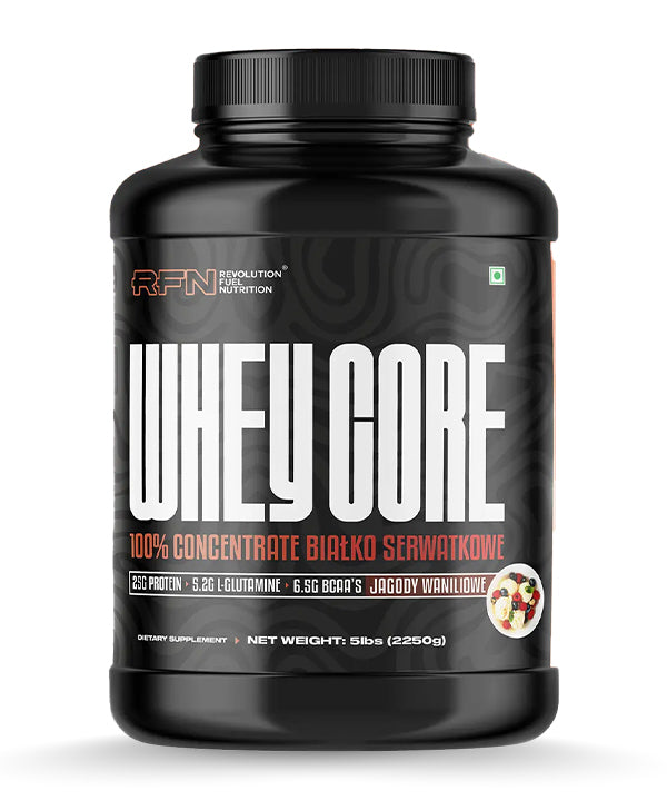 Whey Core Jagody Waniliowe